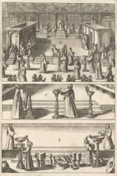 「topographieItalian」のプレート、1688年
