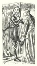 若き王妃の妻（エングレービング