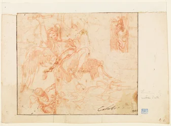 フライング・エンジェルとその他のフィギュア