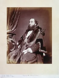 サー・ジョン・ウィテカー・エリス、c1865