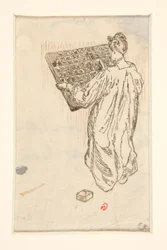 ラ・パンセの露天商、挿絵、p. 57（縮小版）