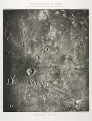 月の写真: コペルニクス-ケプラー-アリスタリック、1896 年。
