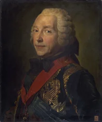 シャルル・ルイ・オーギュスト・フーケ、ベル・アイル公爵（1684年～1761年）の肖像。