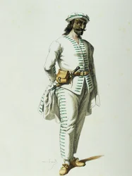 モーリス・サンド（1823-1889）による「1570年のブリゲラ」。