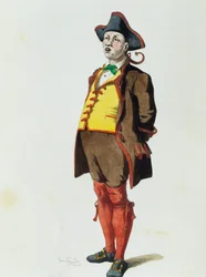 モーリス・サンド（1823-1889）による1858年のジャンドゥーヤ
