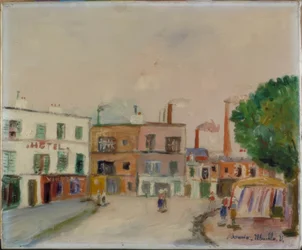 「Les usines de banlieu」（郊外の工場）