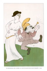 Rudyard Kipling氏は、爆破された噴水で1日を開花させます... 1904年。
