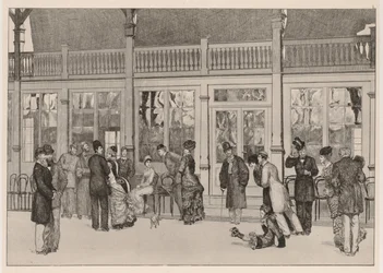 手袋：ロケール、1880年。