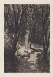 Im Walde 森の中で、1883年。