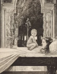 死んだ母親。 1889