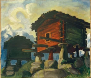 ヴァリス州の山小屋