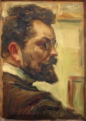 マックス・スレーヴォクト-自画像1903