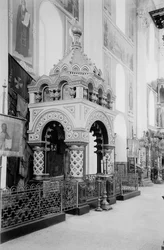 ニジニノヴゴロドクレムリン、ロシアの救世主大聖堂のMinins墓、1896年。