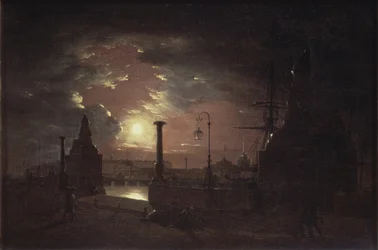 サンクトペテルブルクの秋の夜、1835