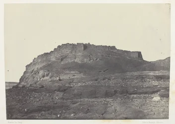イブリム要塞（アンシャン・プレミス）、ヌービー、アルバム「エジプト、ヌービー、パレスチナ、シリア」（1852年）より、100版。