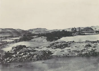 上エジプト。ファースト・カタラクトの入り口（1850年）。