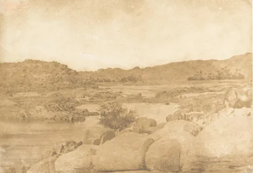 1849-50年、ファースト・カタラクト・ライト・バンクで撮影された風景。