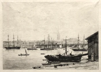 ボルドー、1866年。