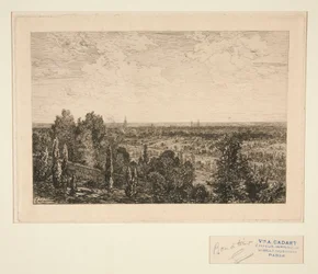 Vue de Paris (パリの眺め)