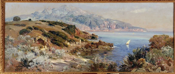 アルジェリアのティパザ湾 マキシム・ノワール (1861-1927) の絵画 必須の記載: プロヴァンス、マルセイユのコレクション財団