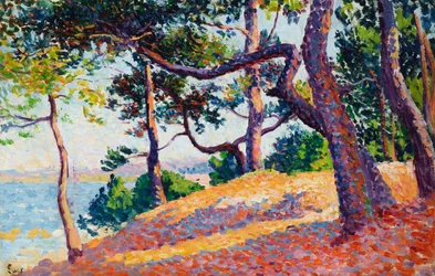 サントロペの風景、1892年