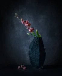 ダークな花のエレガンス