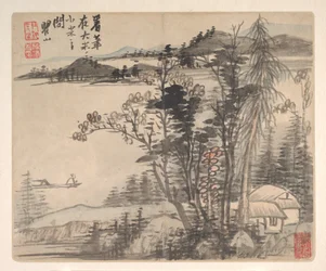 古代の巨匠たちが描いた風景画、1693年