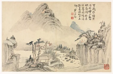 1690 年、オールド マスターズ以降のさまざまなスタイルの風景。