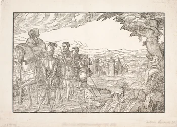 王の息子たちは亡くなった父親の体を狙って撃った