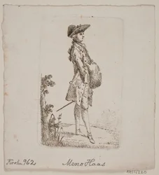 立っている男性