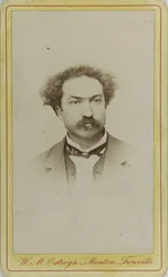 作曲家ロバート プランケットの肖像 1848 ～ 1903 年、c. 1880年。