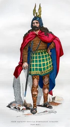 ローマ占領下のガリアの首長、紀元前1世紀-紀元5世紀1882-1884。