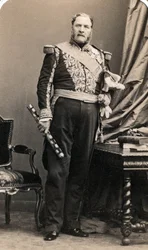 マレシャル・フォレイ（1804-1872）の肖像 .メイヤーとピアソンの写真