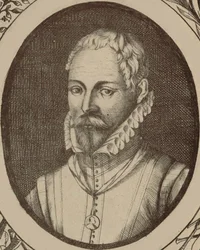 作曲家ローランド・デ・ラッソス1532-1594の肖像。