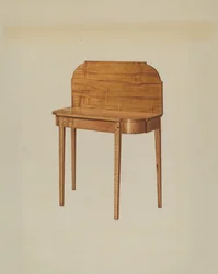 ウォールテーブル、1938年頃