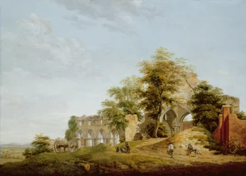 ビルドワス修道院の遺跡、1770年