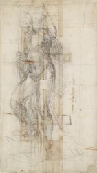 墓から立ち上がるキリストの姿、c1490-1560