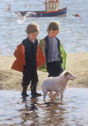 犬の散歩