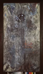 預言者エゼキエルの幻想、1905年（段ボールに木炭、トイレ、ガッシュ）