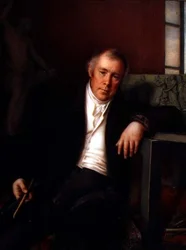ヴァシリー・イヴァノヴィッチ・デムート・マリノフスキー（1779-1846）の肖像 1830年（水彩・ガッシュ・紙）