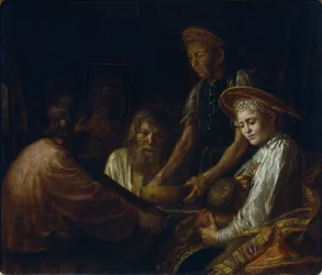 農民の食事、1774