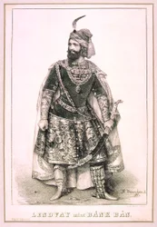 バーンク・バーン役 マートン・レンドヴァイ（ミクローシュ・バラバス、1845年）