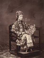 マンダリン・ワイフ、1860～1863年。