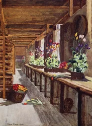 電球の家（カラーリトグラフ