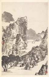 Mi Fu後の風景、1788年。