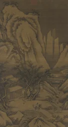 雪の日の遠出、1500年頃