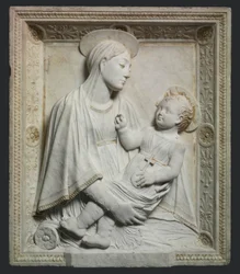 マドンナと子供、1461年まで。