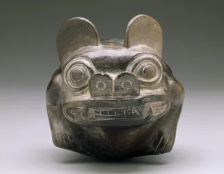 複合動物ボウル、初期中期、モチェフェーズI-II、c.1-200 AD（セラミック）
