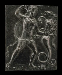 Hercules と Lernaean Hydra、15 世紀後半から 16 世紀初頭。