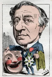 フランソワ・ジュール・エドモンド・ゴット（1822～1901）の肖像 フランスの俳優